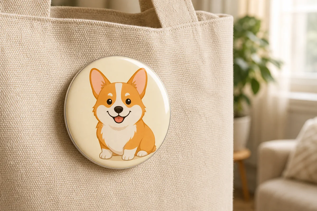 Custom Button Badge photo