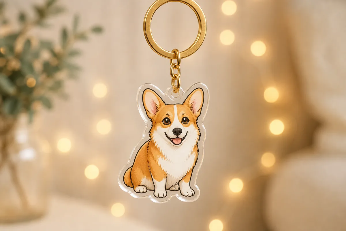 Custom Acrylic Charm photo